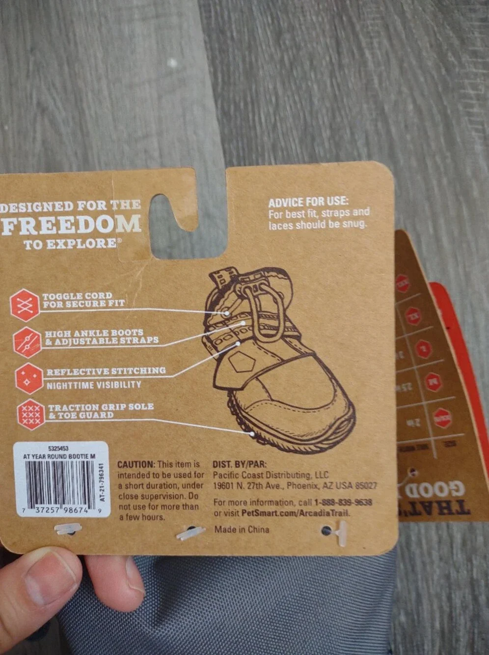All Terrain  Dog  Trail Boots (Set of 4)
